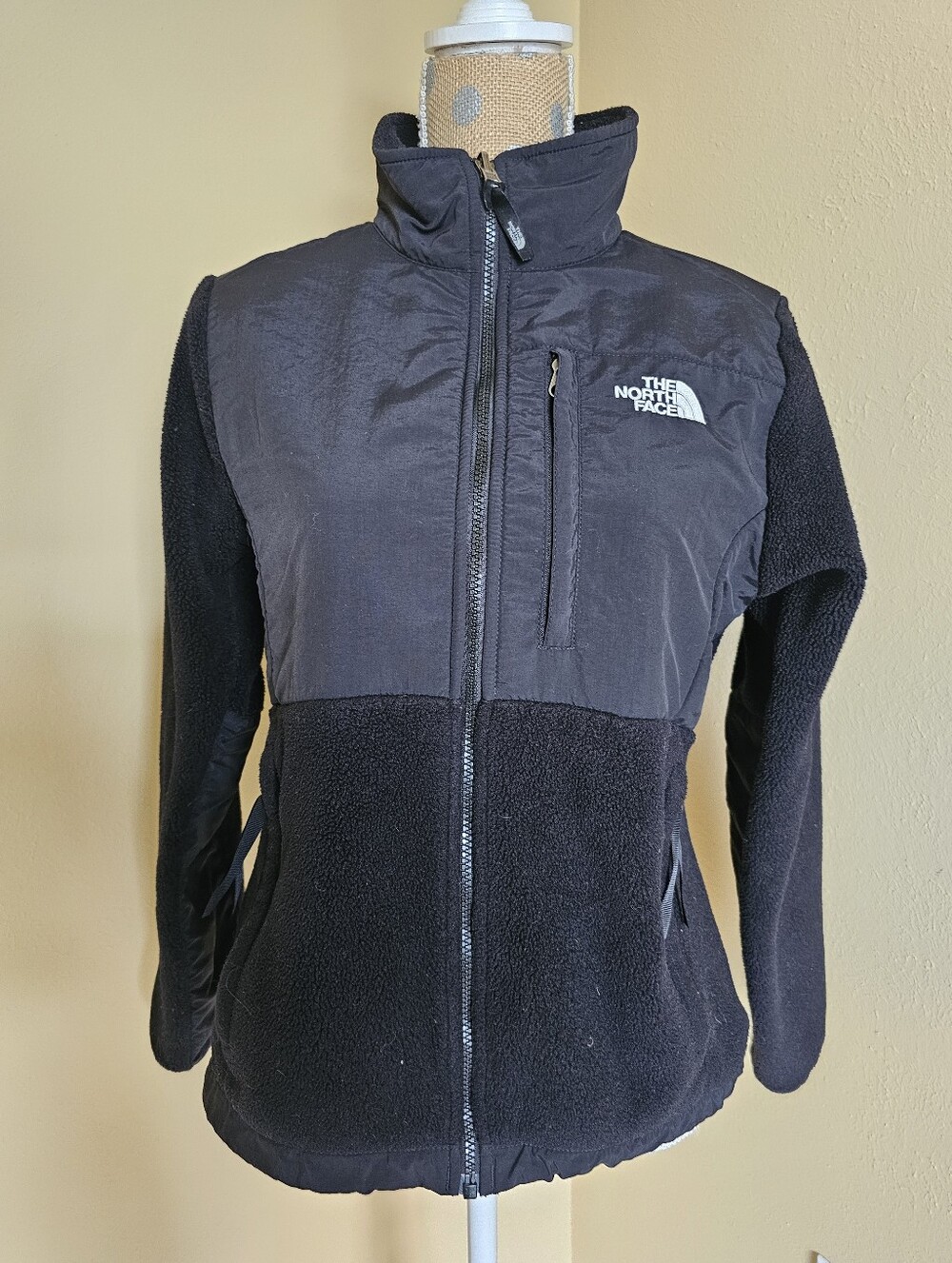 The North Face Denali Fleece Jacket Women Medium Black